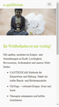 Mobile Screenshot of e-quilibrium.ch
